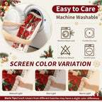 Christmas Couch Cover, Christmas Plush Sofa Cover for Dog Pet 1PC - Image 7