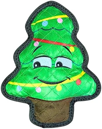 Durable Christmas Tree Squeaky Dog Toy for Aggressive Chewers, Tough Aggressive Dog Chew Toy, Chewer Dog Toy for Puppy, Small, and Medium Dogs for Holiday, Christmas, Winter by ReadyHound