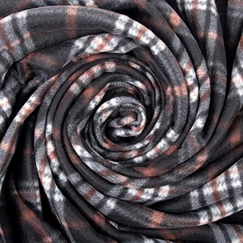 Trail maker 50x60 Throw Blankets, Plaid Fleece Throw Blankets for Bedroom, Couch, Livingroom, Chair, Pets, Outdoors - Image 2