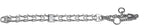 Herm Sprenger Dog Training Collar with Quick Release Buckle Ultra-Plus Chrome Plated Steel Training Collar Made in Germany 2.25mm x 16in Small