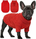 Dog Snowman Santa Sweater (XX-Large, red) by BAOBICUTE