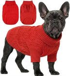 Dog Snowman Santa Sweater (XX-Large, red) by BAOBICUTE