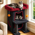 Small Cat Tree Tower Scratching Post for Indoor Cats Large Adult by FeliskynCatTreeTower