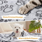 Luciphia Dog Blanket 3 Pack, Soft Cozy Fleece Throw for Puppy Cat,30"x20" - Image 5