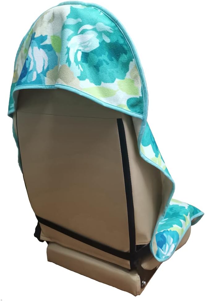 Car Seat Cover Protector Front Seats,for Gym Workout,Running,Swimming,Beach and Hiking,Waterproof Sweat Towel Bucket Seat Covers for Cars SUV Trucks (Chrysanthemum, 1Pcs)