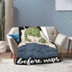 Sleepy Cactus Blanket Throw Gift for Girls Women 60"X50" - Image 2