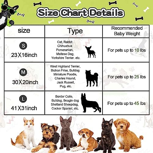 Rezutan Small Dog Blanket, Soft Puppy & Cat Flannel 3 Pack, 23"x16" - Image 4