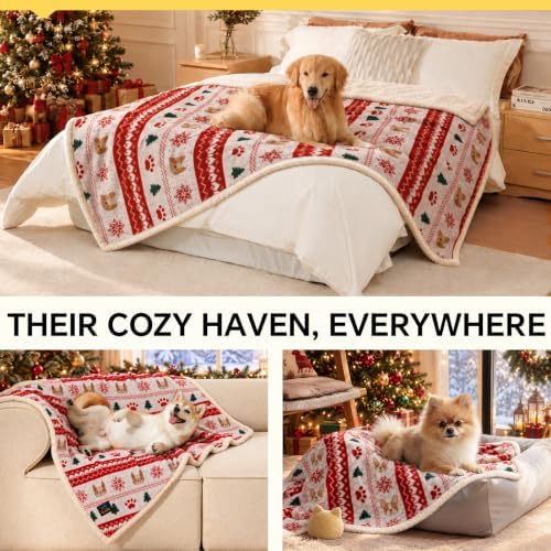 Luciphia Waterproof Blanket for Twin Bed Reversible Fleece Couch Cover - Image 4
