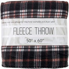 Trail maker 50x60 Throw Blankets, Plaid Fleece Throw Blankets for Bedroom, Couch, Livingroom, Chair, Pets, Outdoors - Image 6