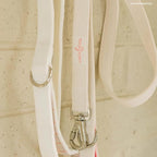 Lucy & Co. Ivory Corduroy Dog Leash, Durable Dog Lead with Heavy Duty Hardware, Large