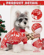 XPUDAC Christmas Dog Pajamas for Small Medium Dogs Puppy Clothes Pjs,XSmall - Image 4