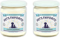 Pet's Favorite Fresh Laundry Pet Odor Candle, Clean Burning, Long Lasting Plant Based Soy Candles with a Natural Fiber Wick and 70 Hour Burn Time, Pack of 2