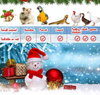 Weewooday 12 Pcs Mini Christmas Santa Hat Scarf Set, Small, Classic Style - Image 4