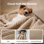Bedsure Dog Blanket for Small Dogs Puppy and Cats, Soft Fleece, 25x35 Brown - Image 2