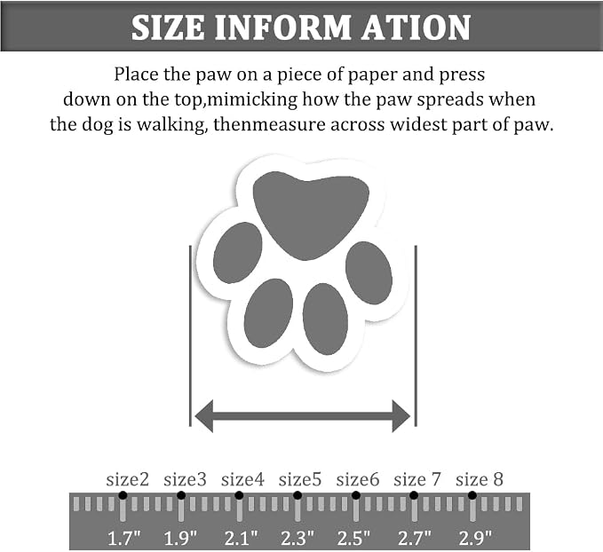 CovertSafe& Dog Boots for Dogs Non-Slip, Waterproof Dog Booties for Outdoor, Dog Shoes for Medium to Large Dogs 4Pcs with Rugged Sole Black