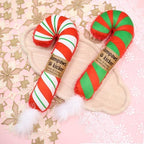 Jumpaws 2 Pack Natural Interactive Catnip Cat Kicker Toys, Bite Resistant Chew Toy, Accessories for Indoor Cat, Christmas Candy Cane - Image 5