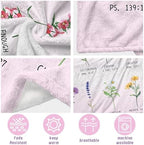 Christian Gifts for Women, Christian Throw Blanket 40'' x 60'' - Image 4