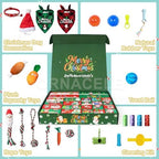 Dog Advent Calendar, 2026 24 Days Pet Toy Christmas Countdown Calendar with Chew Ropes Toys Squeaky Balls Teething Toys for Xmas Small Puppy Terrier - Image 2