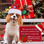 Dog Santa Hat for Christmas Cat Festival Costume Christmas Tree Shape Hat - Image 4