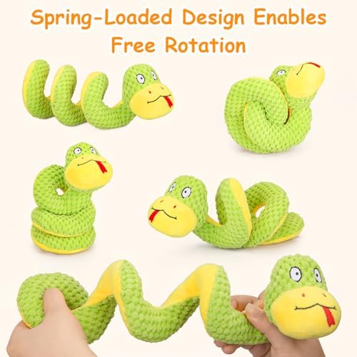 Retro Shaw 14"Snake Cat Toys Catnip Interactive Toy for Indoor Cats Kittens - Image 3