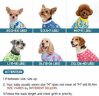 XPUDAC 4 Pack Dog Pajamas Cute Dog Clothes for Small Dogs Pjs for Winter, XS - Image 5