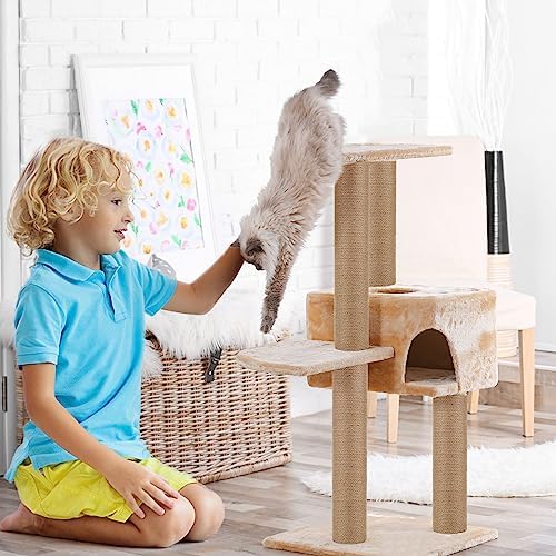 4 PCS Cat Scratching Post Replacement with M8 Screws, 15.7 x 3.1 Inches - Image 7