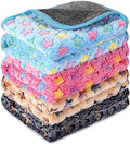 Reginary 4 Pcs Guinea Pig Fleece Cage Liners, Star Pattern, 28 x 56 Inch by Reginary
