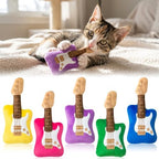5Pcs Guitar Catnip Crinkle Paper Sound Toys for Cat, Interactive Cat Toy by MALLMALL6