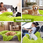 Flutesan Christmas Dog Blankets 59.84 x 79.92" Waterproof Lime Green Fluffy - Image 7