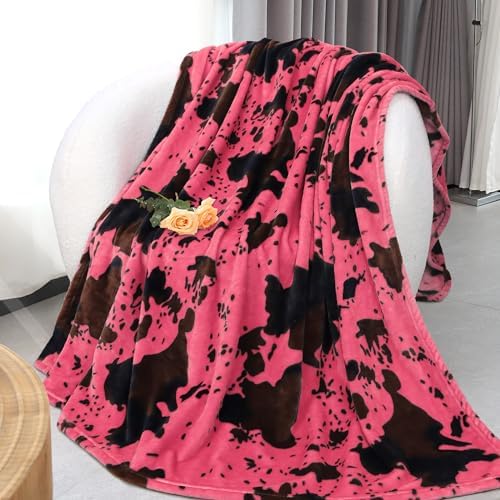 Twin Size Blanket, Hot Pink, 60"x80" - Image 6