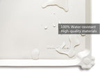 Hoki Found L Silicone Pet Food Mats - Non Slip Cat & Dog Bowl Mats - Waterproof & Carpet Safe - Cream Brown