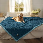 Luciphia Waterproof Blanket for Twin Bed Reversible Fleece Couch Cover by luciphia