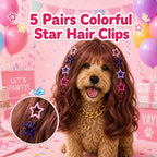 6 Pcs Funny Dog Wig for Cat and Dog Role Playing Wigs - Image 5