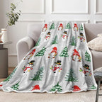 Christmas Throw Blanket Soft and Warm Throw Blankets for Couch Sofa Bed Winter Holiday Decorative Cozy Blanket Blanket 50"x60" - Image 5