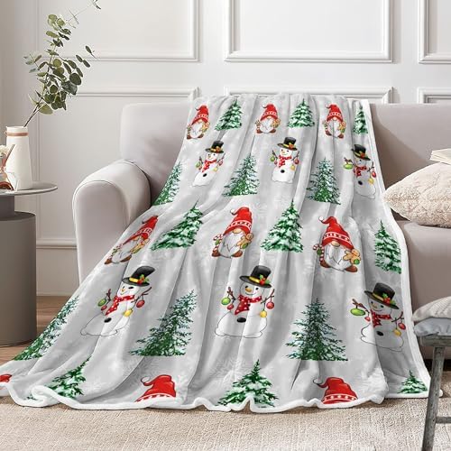 Christmas Throw Blanket Soft and Warm Throw Blankets for Couch Sofa Bed Winter Holiday Decorative Cozy Blanket Blanket 50"x60" - Image 5