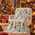Gnome Love Fleece Throw Blanket,Valentine's Day Flannel Blankets,50"x60" by CozyBlankets