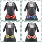 Christmas Dog Bow Ties Bulk for Large Dogs 30 Pack 5.1"*3.1" L - Image 4