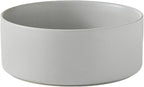 8'' Ceramic Dog Bowl - 70Oz Classic Dogs Food & Water Bowl for Medium and Large Breeds, Heavy-Duty Non-Slip Dog Dish, Food Grade Stoneware Pet Bowl, Dishwasher & Microwave Safe, Grey