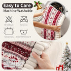 Christmas Couch Cover, Christmas Plush Sofa Cover for Dog Pet 1PC - Image 2