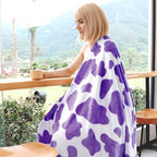Purple Blanket Twin Size, 60x80 Inch - Image 4