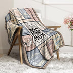 Christmas Dog Mom Gifts for Women - Best Mom Ever Blanket for Pet Lovers - Image 4