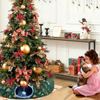 Warm Fluffy Cat Tunnel Under Christmas Tree with 8 Cat Toys - Image 4