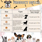 Rezutan Blanket for Large Dogs & Cats Soft Reversible Cute Paw 40"x31" - Image 4