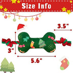 Christmas Dog Toys, 2 Pack Squeaky Plush Toys, Small & Medium Dogs - Image 2