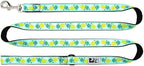 RC Pets 1" x 6 ft Dog Leash, Pineapple Parade