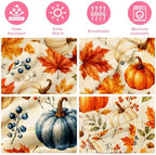 Cozy Fall Blankets and Throws, Pumpkin Blanket for Couch, Autumn Throw Blanket 40" x 60" - Image 4