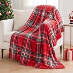 Gogreen Cozy Printed Throw Christmas Blanket - 300 GSM Fleece Throw Size for Home Decoration, Ultra Soft Blanket (Throw - 50" x 60") - I by GOGREEN