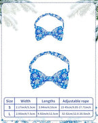PET SHOW 30 Pack Winter Dog Bowties Bulk for Large Dogs - Image 2