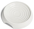 CatGuru Cat Bowls, Original Whisker-Friendly Pet Bowl for Wet & Dry Food | Wide, shallow food dish lets cats reach every bite comfortably reducing food waste. Nonslip. Dishwasher safe/ Ceramic