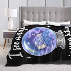 Sleepy Crystal Ball Blanket Throw Gift for Girls Women 60"X50" - Image 6